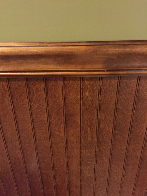 What do I do with basement wood paneling?