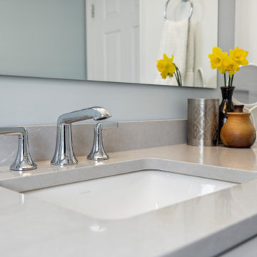 Fresh and Clean Hall Bath