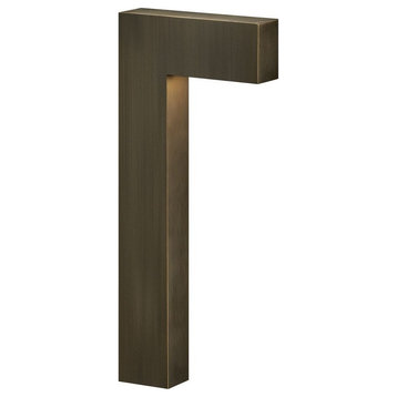 Low Voltage Contemporary LED Pathway Light LED-Matte Bronze Finish - Landscape