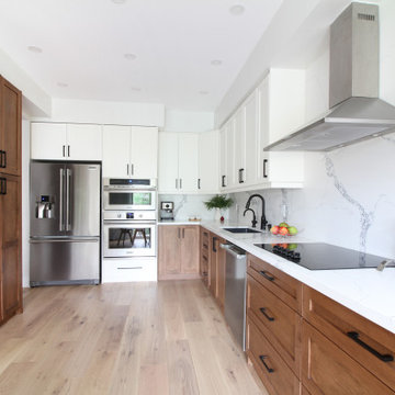 Reinvented kitchen in Richmond Hill