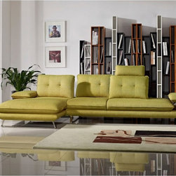 Eva Sectional Sofa | Dijon Yellow - Sectional Sofas