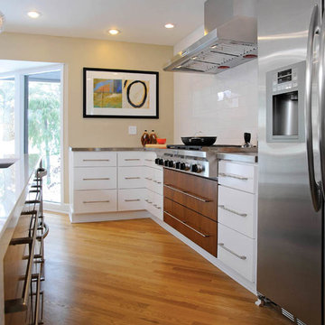 Modern Kitchen In A Retro Neighborhood