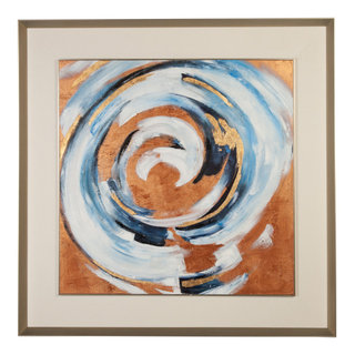 Framed Art, Abstract #21 - Contemporary - Paintings - by Design Tree ...