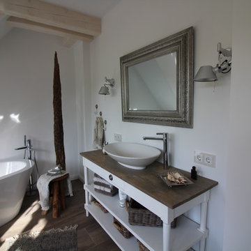 Landhausstil in modernem Fachwerkhaus