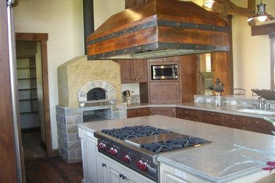 Elegant kitchen photo in Salt Lake City