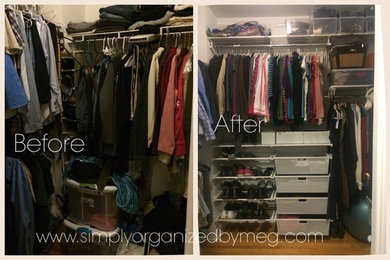 Closets Before/After