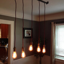 Industrial Hanging Light Fixture