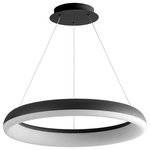 Oxygen Lighting - Roswell 24" Pendant, Black - Stylish and bold. Make an illuminating statement with this fixture. An ideal lighting fixture for your home.