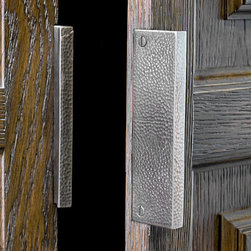 Rustic White Oak Armoire - Furniture