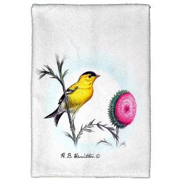 Betsy's Goldfinch Kitchen Towel - Two Sets of Two (4 Total)