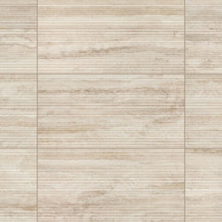 Calligo in Almond Fluted 12x24 Tile - Wall And Floor Tile