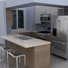 basement kitchen