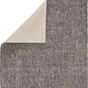Jaipur Living Britta Plus Handmade Solid Dark Gray/Light Gray Area Rug, 8'x10'