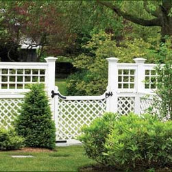 Lattice Fence and Gate - Outdoor Products