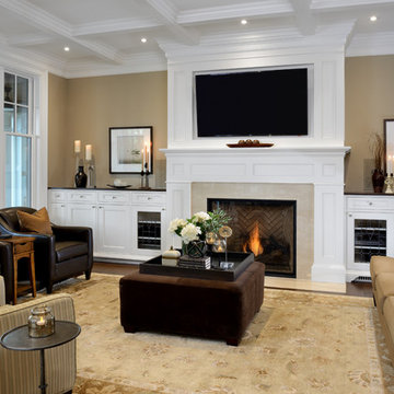 Jane Lockhart Interior Design, Craftsman Style Family Room