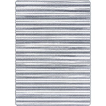 Between the Lines 3'10" x 5'4" area rug in color Cloudy
