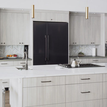 Kitchen Perimeter with Integrated Coffee Station - Bend, OR