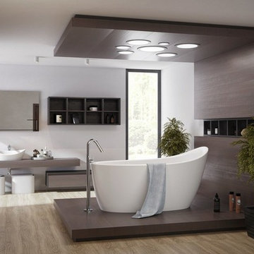 Aquatica Emmanuelle 2 Freestanding Solid Surface Bathtub