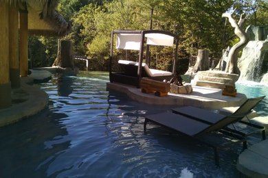 Inspiration for a pool remodel in Cincinnati