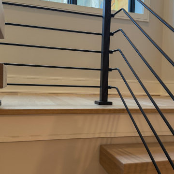 Project #147 | Modern Staircase with Seattle Style Stringer