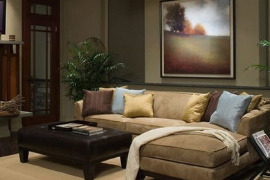 Living room - living room idea in Philadelphia