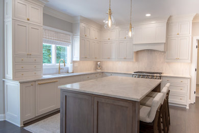 Kitchen - traditional kitchen idea in New York