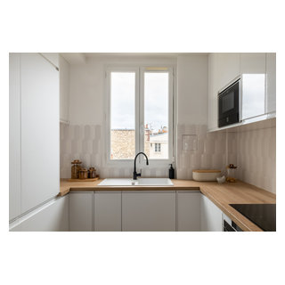 Douceur scandinave, 65m2 à Paris - Scandinave - Cuisine - Paris - par ...
