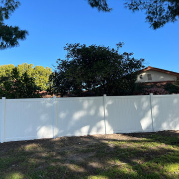 Vinyl Fence Installation