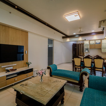 A timeless 3BHK in Mumbai