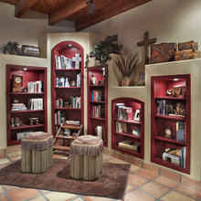 built in shelves