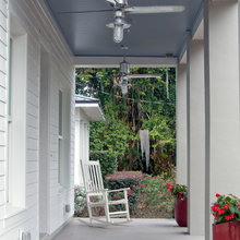 celing fan in kitchen
