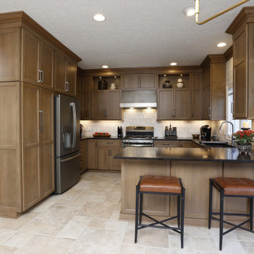 Kitchen Remodel Maximizes Storage & Style