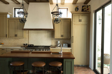 Kitchen - mediterranean kitchen idea in Other