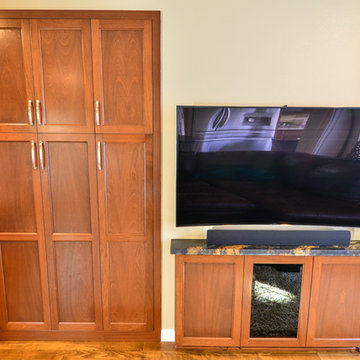 Exotic African Sapele Kitchen
