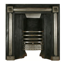 Cast Iron Antiques - Fireplace Grates And Andirons