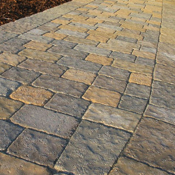 Tumbled Pavers Walkway, Lompoc CA