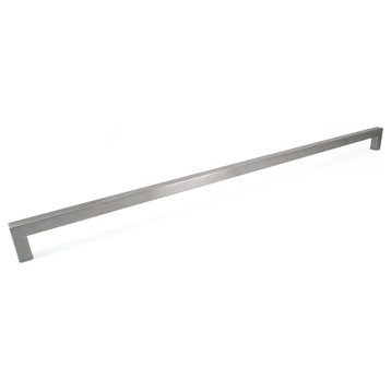 Celeste Square Bar Pull Cabinet Handle Brushed Nickel Stainless 14mm, 24"