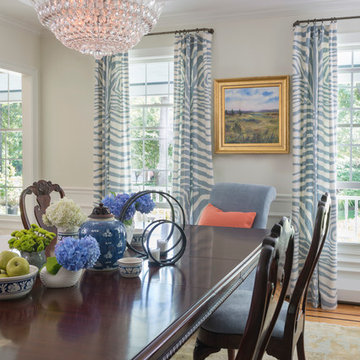 Traditional home in the suburbs