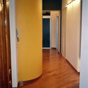 Ristrutturazione appartamento in edificio storico con finiture moderne.