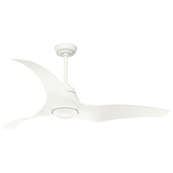Casablanca Stingray 60" Indoor LED Ceiling Fan 59143 - Porcelain White