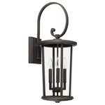 Capital Lighting - Capital Lighting 926731OZ Howell - Three Light Outdoor Wall Lantern - Shade Included: TRUE  Warranty: 1 Year  Room Type: ExteriorHowell Three Light Outdoor Wall Lantern Oiled Bronze Clear Glass *UL: Suitable for wet locations*Energy Star Qualified: n/a  *ADA Certified: n/a  *Number of Lights: Lamp: 3-*Wattage:60w E12 Candelabra Base bulb(s) *Bulb Included:No *Bulb Type:E12 Candelabra Base *Finish Type:Oiled Bronze