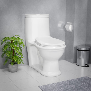 Children Toilet Advanced Potty Training Child Care Toilets One Piece Easy Flush