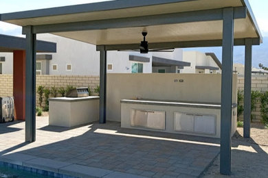 Example of a patio design in San Diego