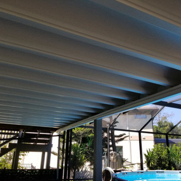 Underdeck water drainage system