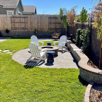 Folsom Paver Patio & Fire Pit Renovation Project