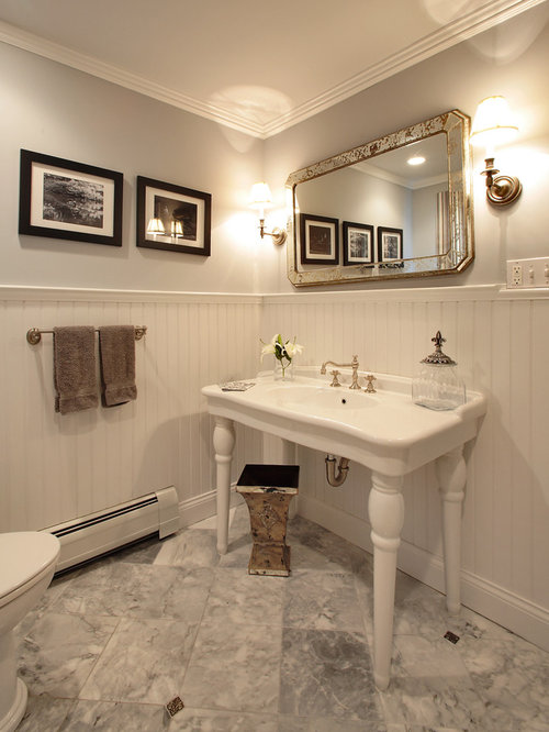 Wainscot In Bathroom  Houzz