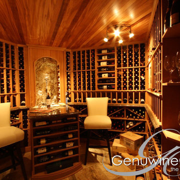 Collector’s Edition - Traditional Wood Wine Storage by Genuwine Cellars