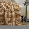 Plutus Porcupine Beige Faux Fur Luxury Blanket 80Lx110W Full