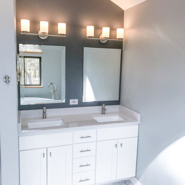 Modern Marble Master Bath
