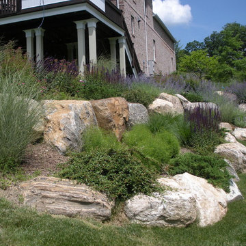 Hillside Issues? Set Boulders, Create Steps & Plant!